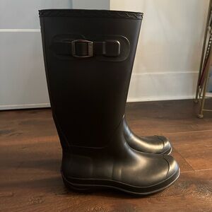 Kamik Tall Black Rain Boots